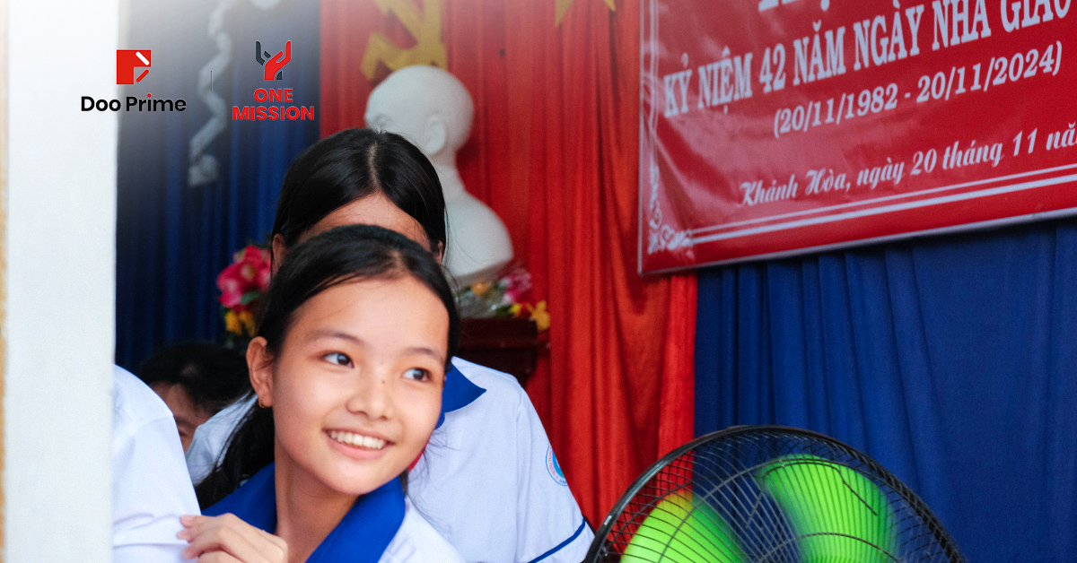 Doo Prime 베트남 자선 여행: 기술로 교육의 빛을 밝히다